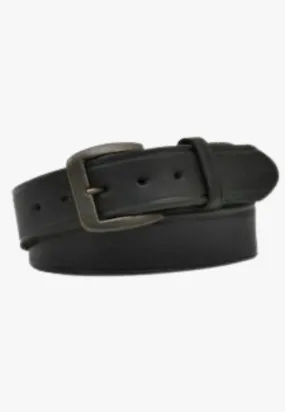 3D Plain Leather Belt