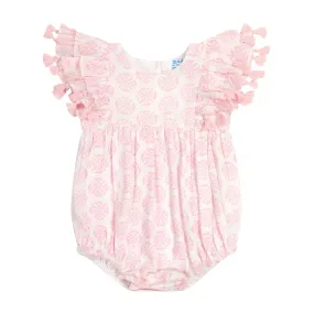 Anna Baby Romper Pink Star