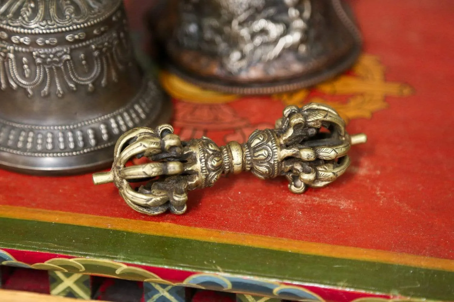 Auspicious Bell & Dorje Set with Case