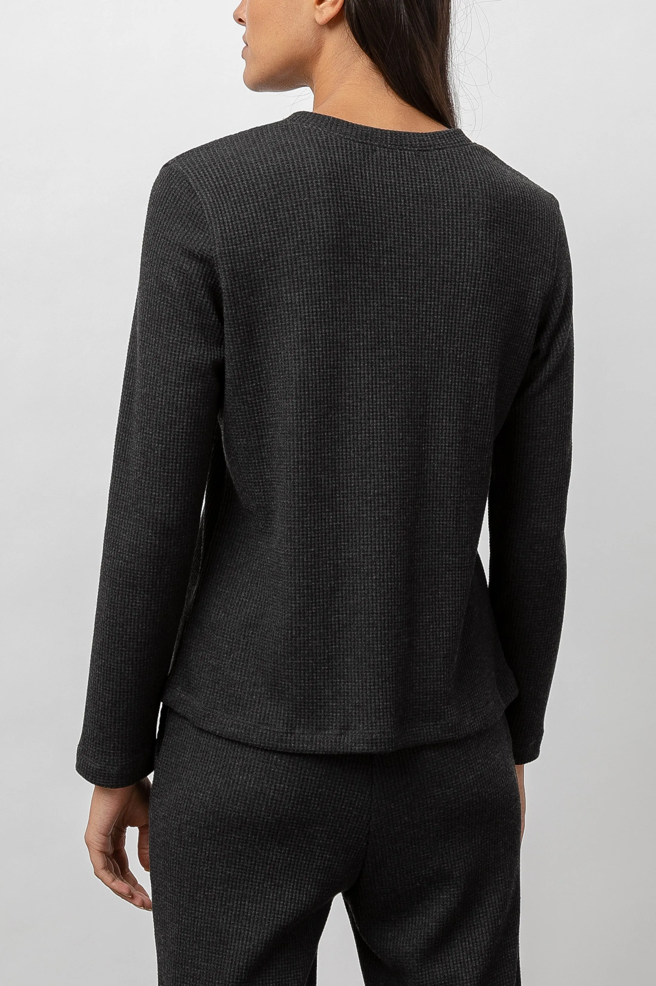 AVERY TOP - CHARCOAL