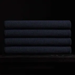 Cashmere Waffle Blanket - Navy