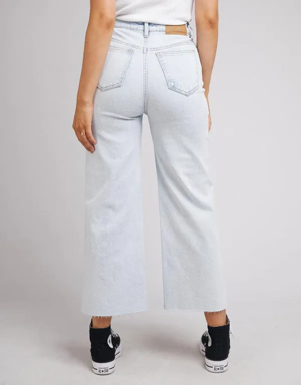 Charlie High Rise Wide Leg Jean | Bleach