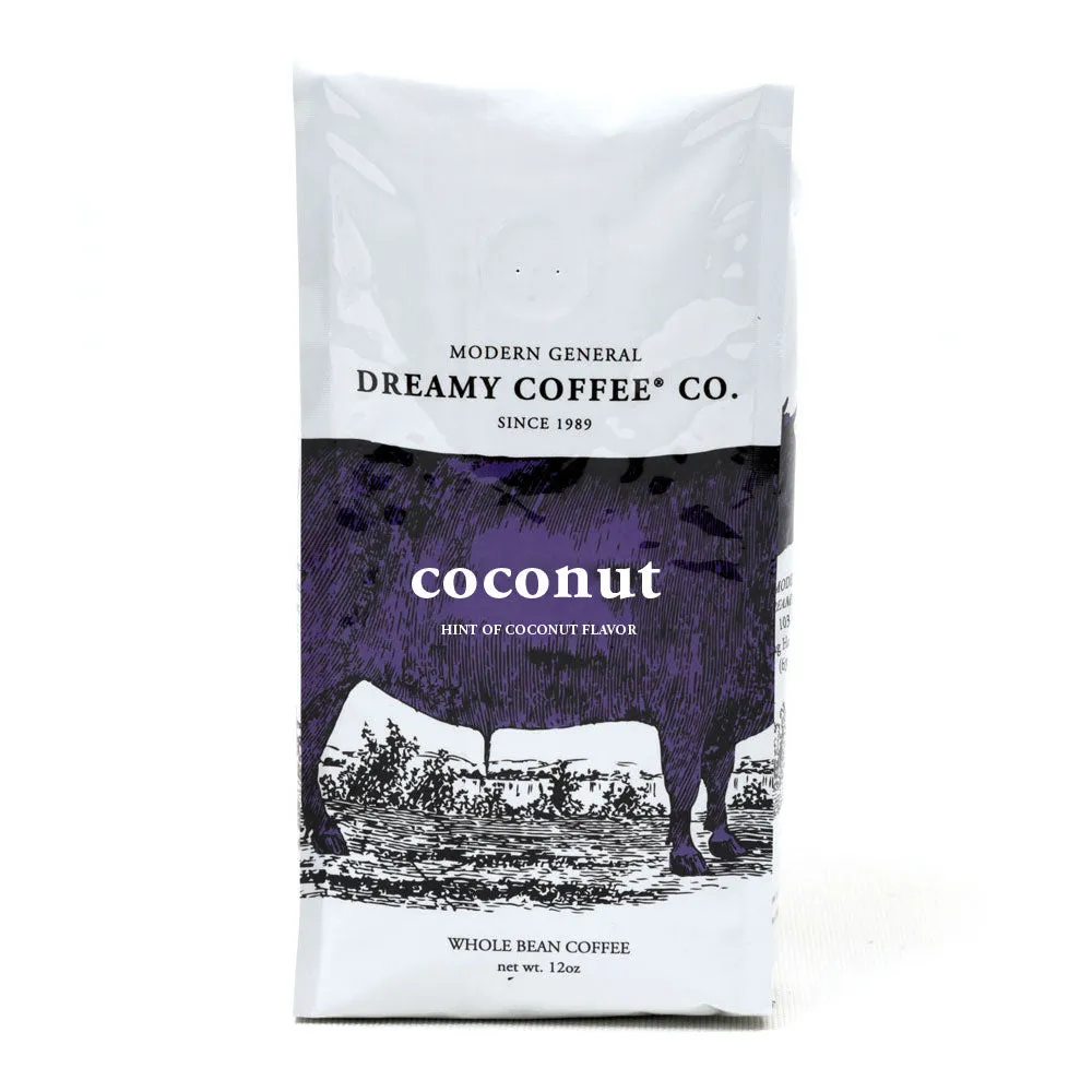 Coconut Organic Coffee Beans | Modern General Dreamy Coffee® Co.