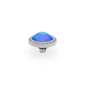 Fabero and Royal Blue Delite Crystal Ring Gem Top 10mm