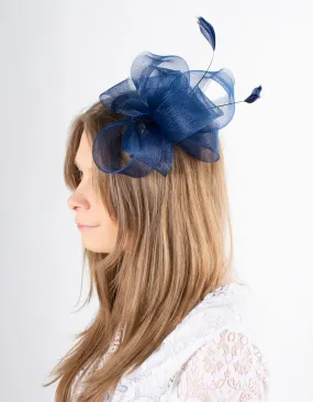 Fascinator | Large Loop | Navy