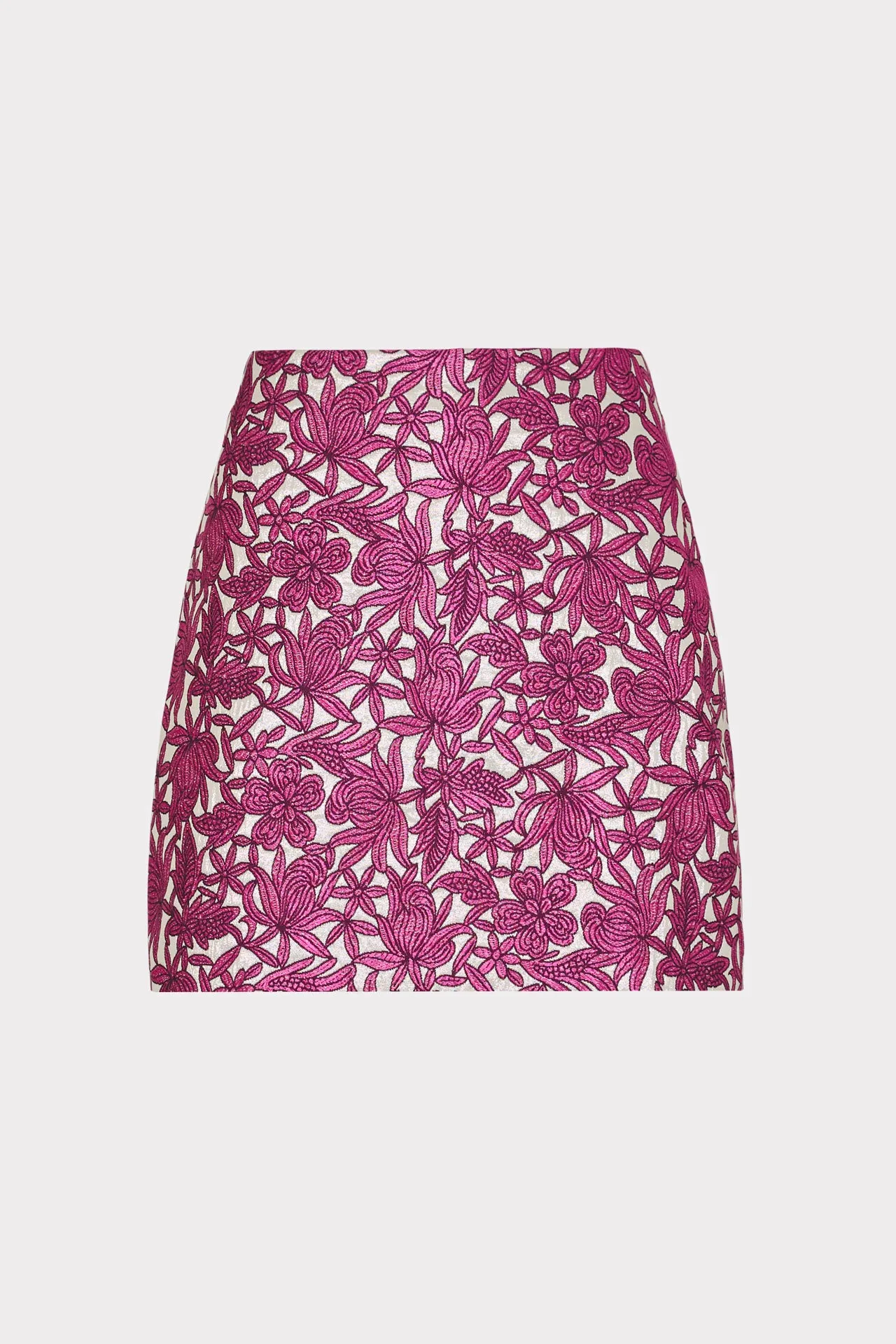 Floral Jacquard Skirt