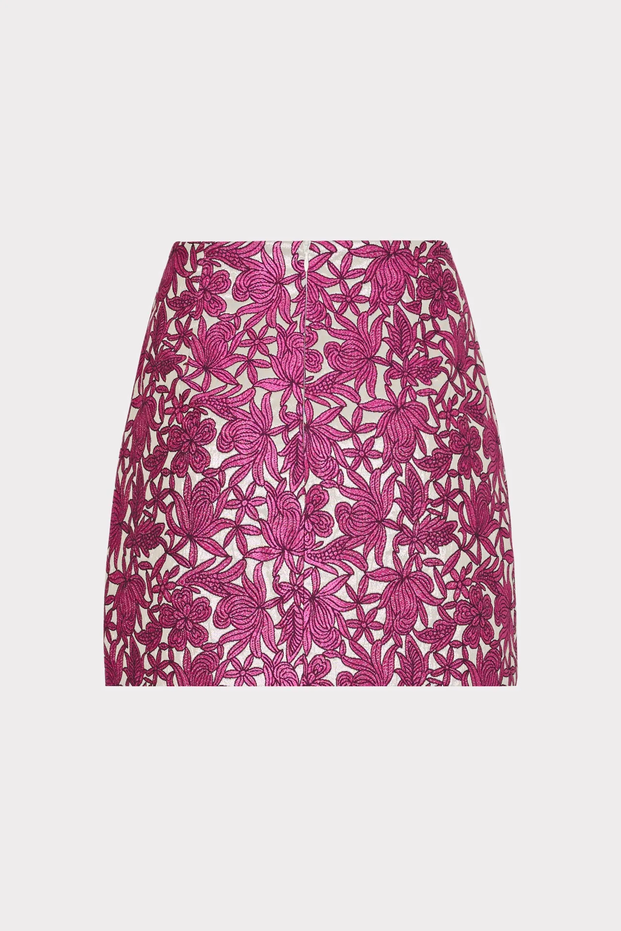 Floral Jacquard Skirt