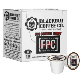 FPC PATRIOT [MEDIUM] ROAST COFFEE PODS 18CT