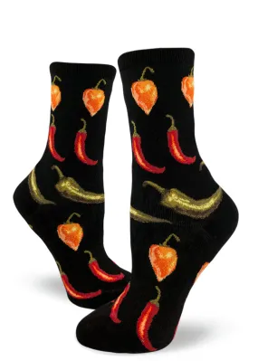 Hot Chili Peppers Women's Crew Socks