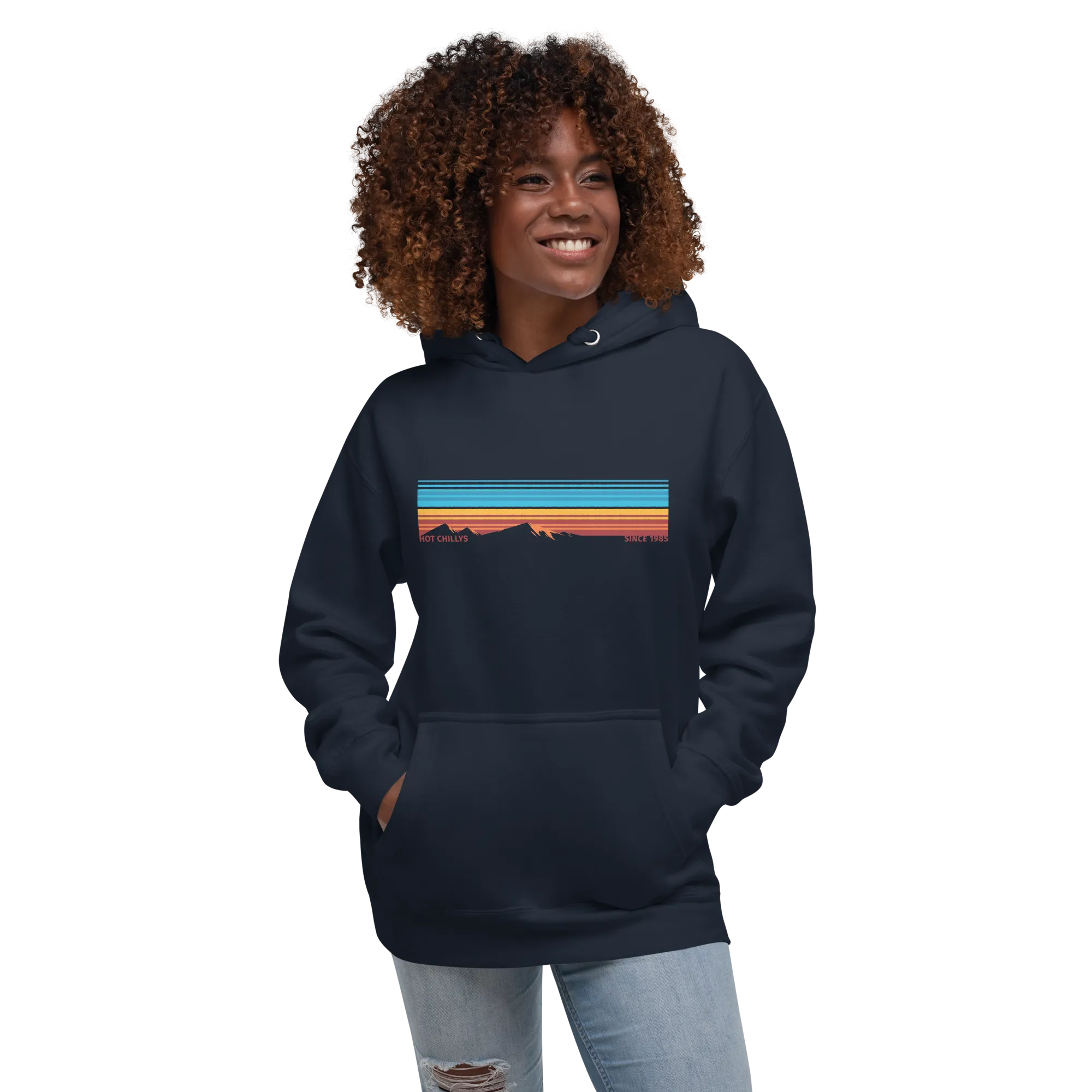 Hot Chillys Mountain Range Unisex Hoodie