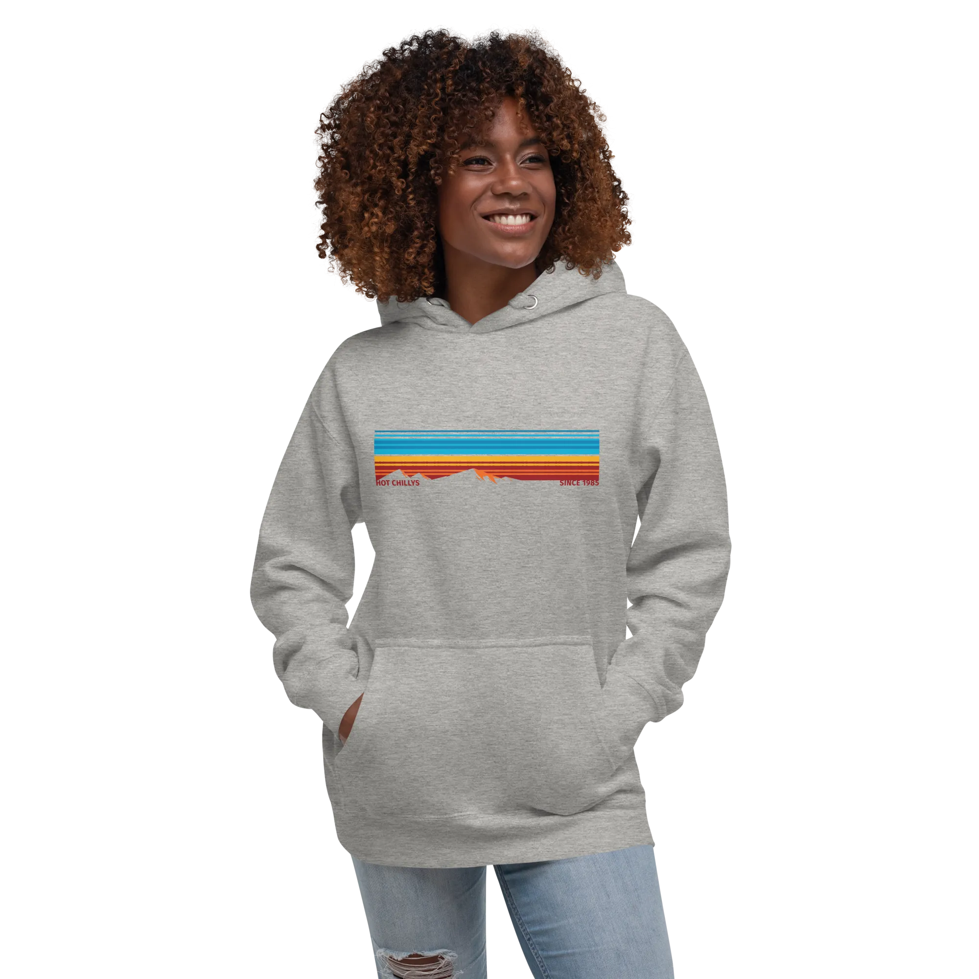 Hot Chillys Mountain Range Unisex Hoodie