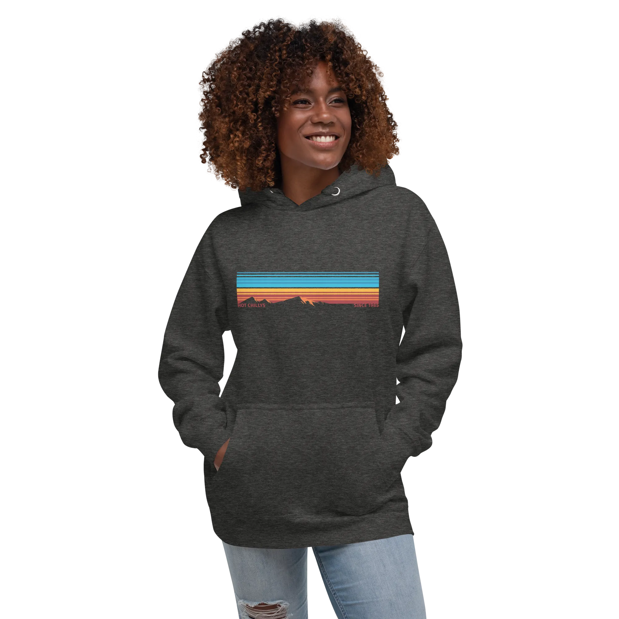 Hot Chillys Mountain Range Unisex Hoodie