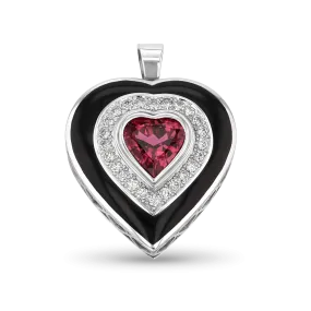 Love Is Precious Pink Tourmaline Pendant