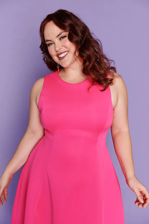 Lucca Hot Pink Party Dress