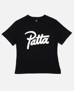 Patta Femme Basic Fitted T-Shirt (Black)