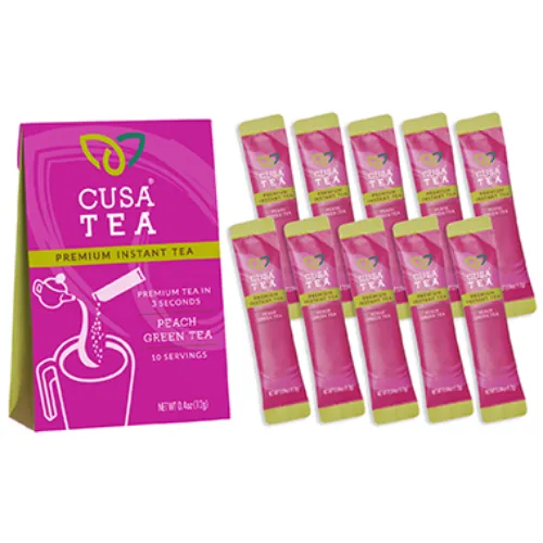 Peach Green Tea by Cusa Tea & Coffee