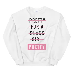 Pretty Period Sweatshirt- White