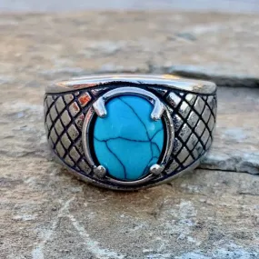 "Blue Stone" - New Mexico - Small - R91