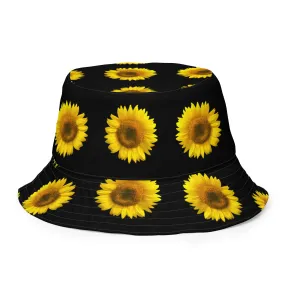 Reversible bucket hat Sunflower