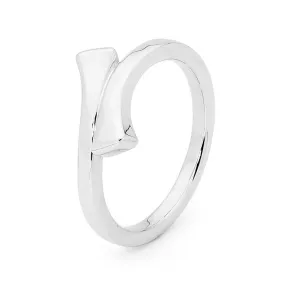 Sterling Silver Plain Nail Ring