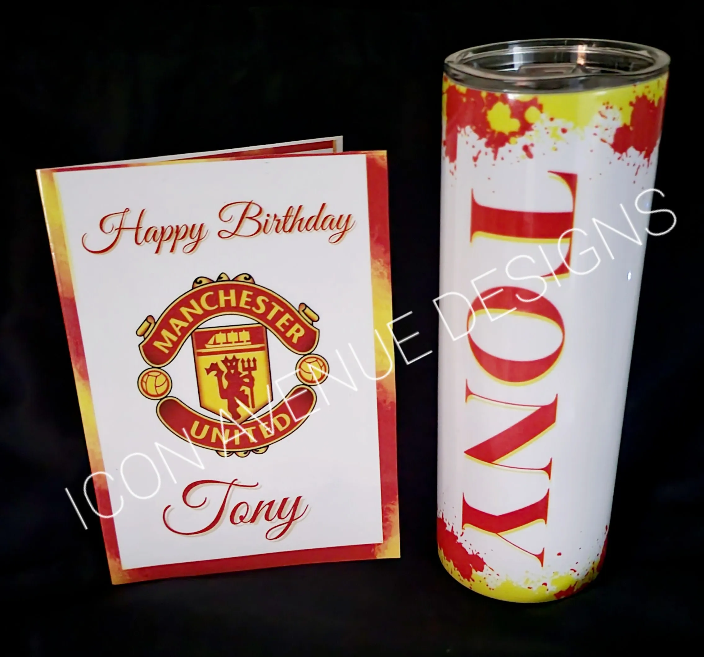 Tumbler with Matching Birthday Card