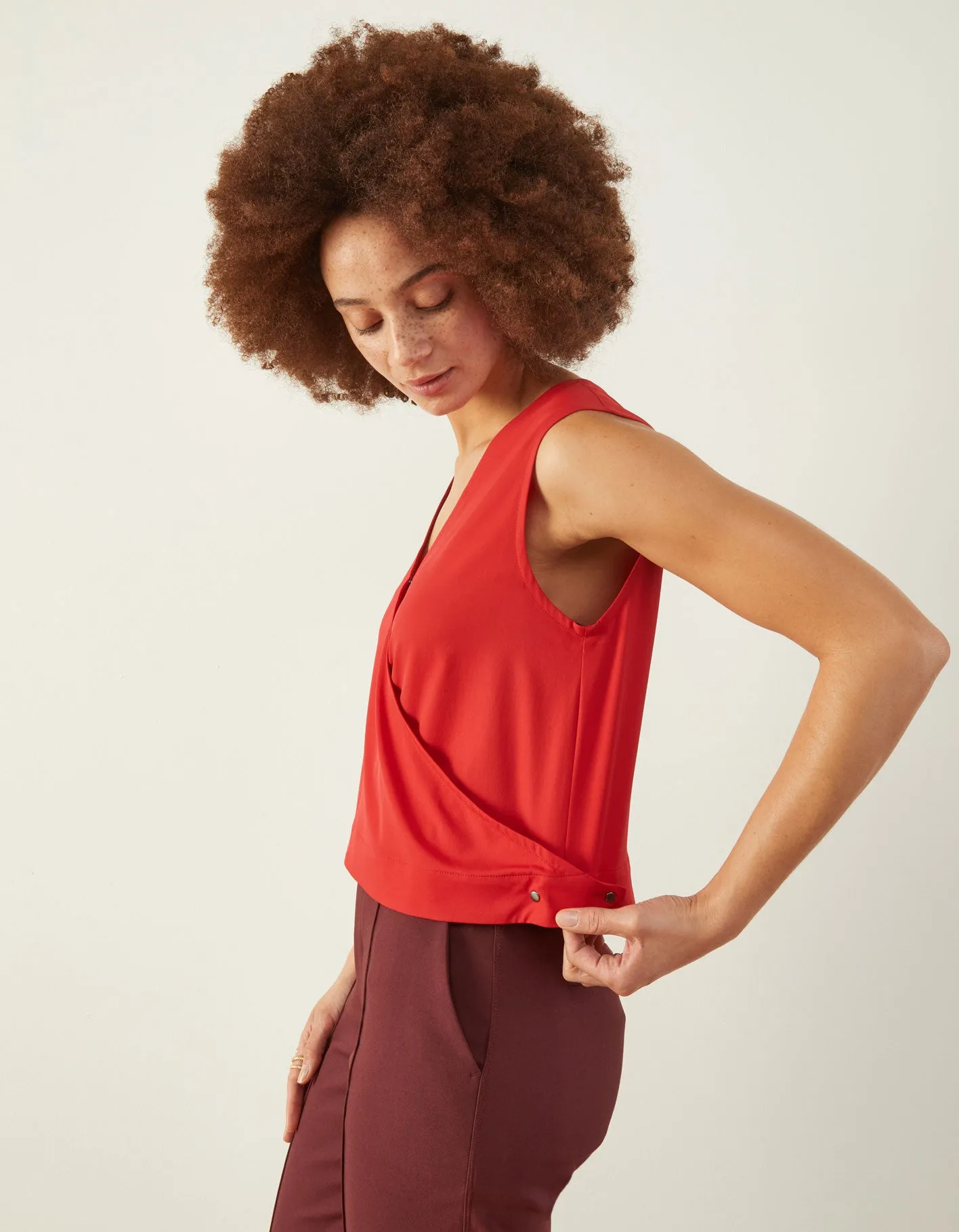 Twist   Chill Wrap Top