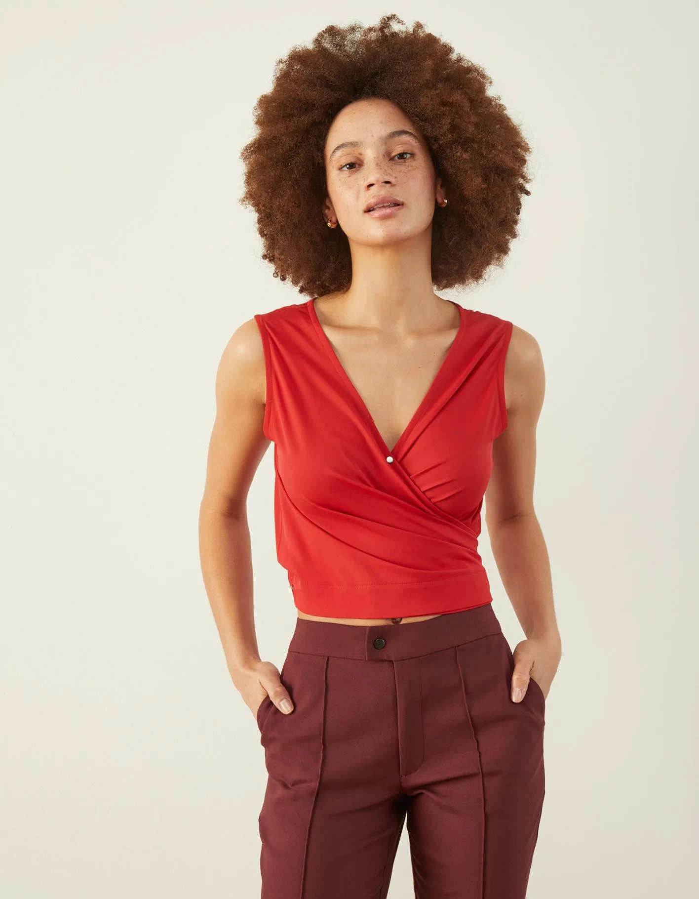 Twist   Chill Wrap Top